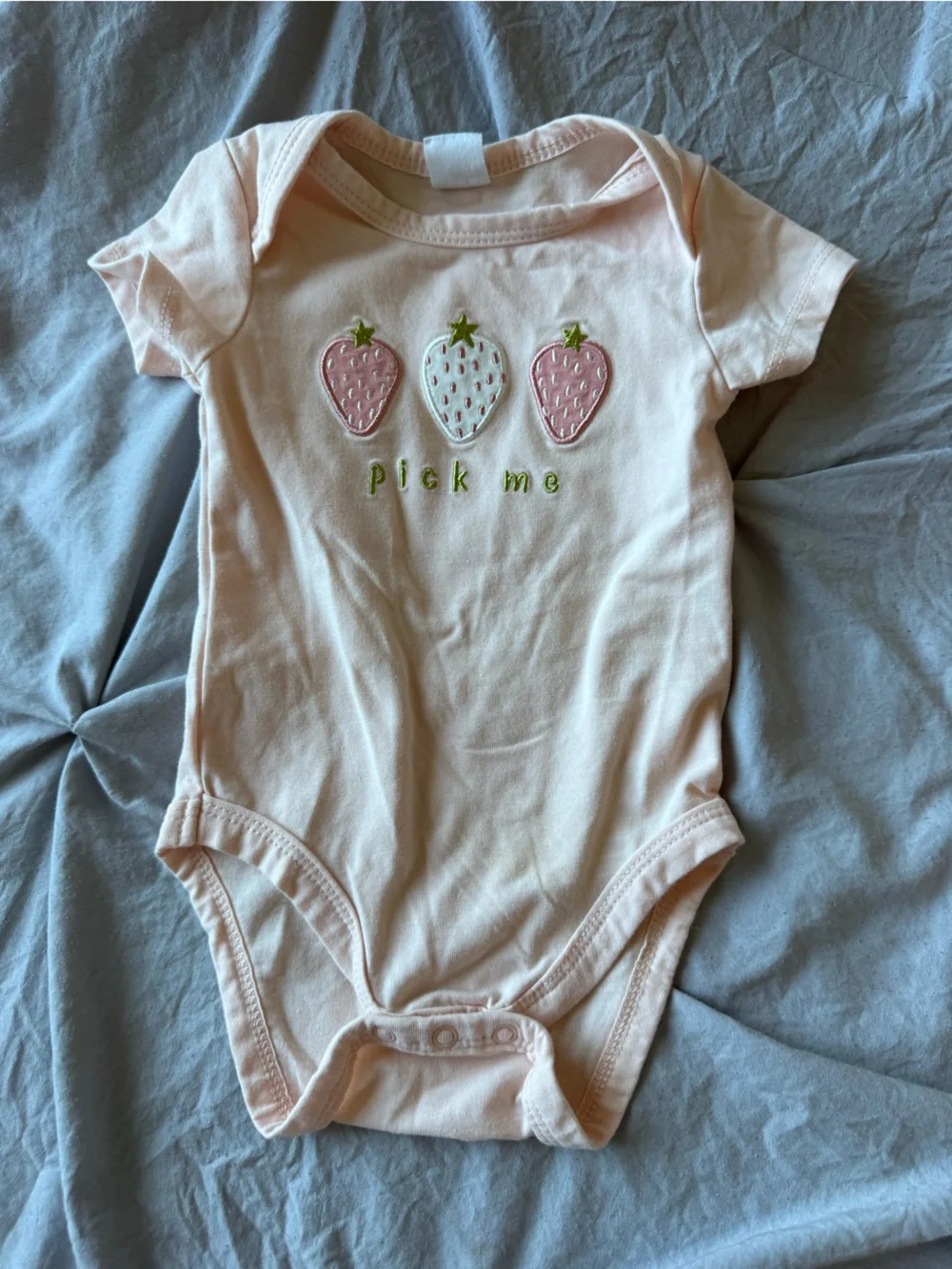 pl baby Pink Strawberry Tutu Bodysuit & Leggings Set
